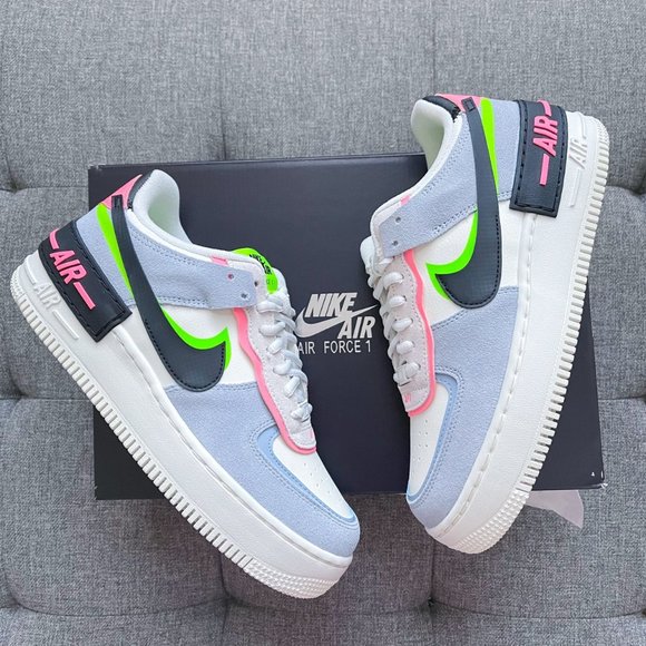 🍧 Nike Air Force 1 shadow pastel cotton candy - Picture 2 of 4